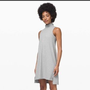 Lululemon Gone for the Week Dress Heathered Core Light Grey size M